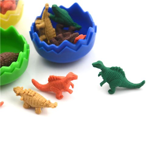 Mini Gommes En Caoutchouc De Dinosaure, 8 Pièces/Lot, Adorables Gommes En Tpr Kawaii Pour Crayon Enfants, Papeterie Cadeau Fournitures Scolaires Étudiants