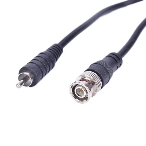 Adaptateur de câble coaxial BNC mâle vers RCA mâle pour vidéosurveillance DVR, système de caméra DVR 1m