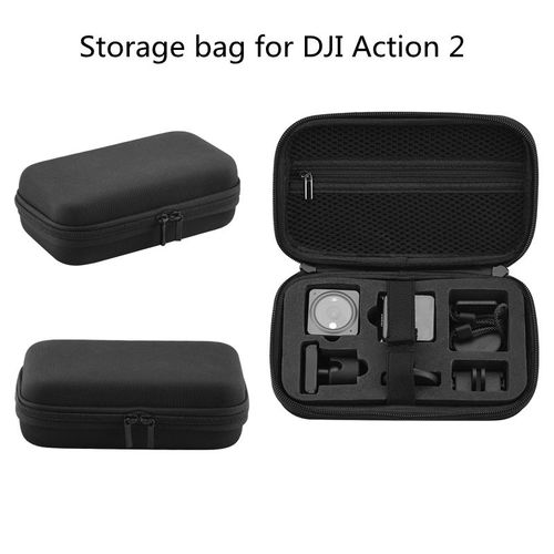 Sac De Rangement Pour Caméra Dji Action 2, Sac À Main Autonome Pour Caméra Dji Action 2-Générique