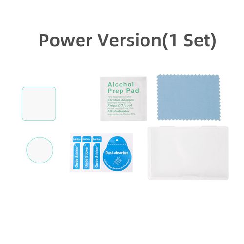 Accessoires Pour Film Trempé Dji Action 2, Film Protecteur Hd Antidéflagrant Pour Objectif De Caméra-Générique