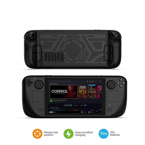 Coque Pour Console De Jeu Steam Deck, Étui En Tpu, Antichoc, Anti-Chute, Accessoires