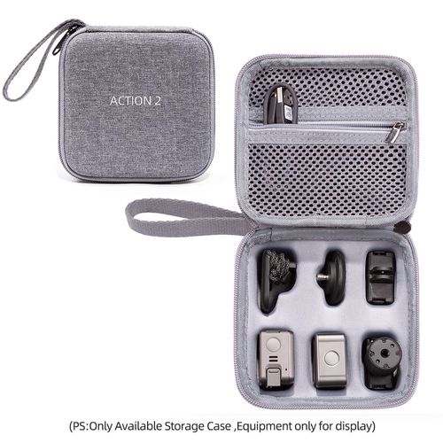 Sac De Rangement Adapté À Dji Action2, Pochette De Caméra De Sport Lingmo, Boîte De Magnétoscope-Générique