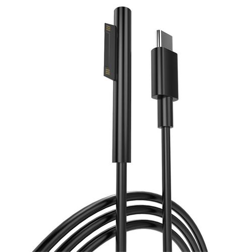 Alimentation De Câble De Charge Pour Surface Connect Usb-C Pour Microsoft Laptop Pro 6 5 4 3