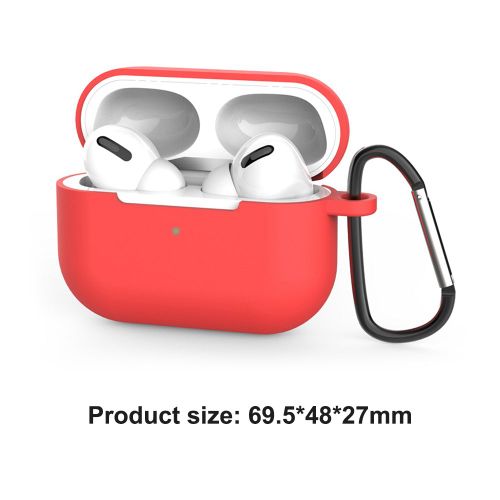 Étui Airpods Pro en Silicone pour écouteurs sans fil, housse de support pour écouteurs, compatible avec Bluetooth