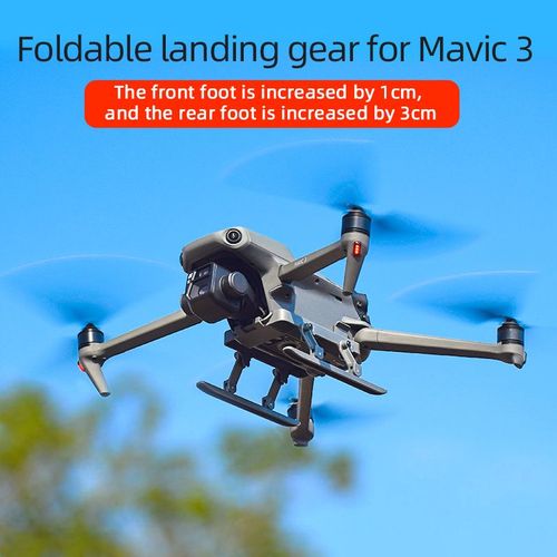 Train D'atterrissage Pliable À Dégagement Rapide Pour Drone Dji Mavic 3, Accessoires De Drone-Générique