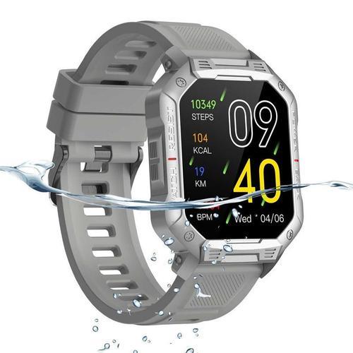 Montre Connectée Pour Hommes Femmes, Moniteur D'activité Physique, Commande Tactile, Moniteur De Sommeil, Pour Iphone, Huawei Android, 2022