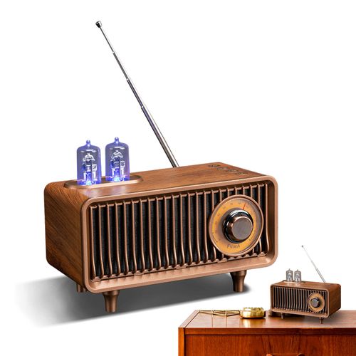 Boîte À Musique Portable Sans Fil, Haut-Parleur Bt Rétro, Facile À Utiliser, Mini Haut-Parleur Bt De Bureau Pour Décoration De Bureau Et De Maison