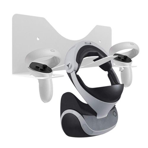 Support mural pour Oculus Quest 2 VR, support pour casque/contrôleur pour rid-s, étagère de rangement à crochet pour Vive VR