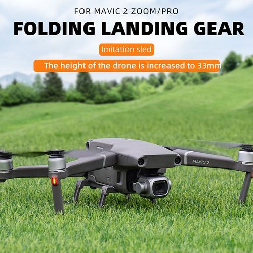 Trépied Pliable Pour Dji Mavic 2, Kits De Train D'atterrissage, Prolongateur De Hauteur, Protecteur De Drone, Jambes Allongées, Pieds Légers À Dégagement Rapide-Générique