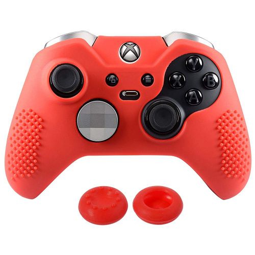 Housse De Protection En Silicone Pour Contrôleur Microsoft Xbox One Elite, Ensemble De Capuchons