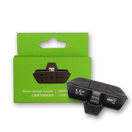 Adaptateur De Casque Audio Stéréo Noir, Convertisseur De Casque Pour Microsoft Xbox One, Contrôleur De Jeu Sans Fil