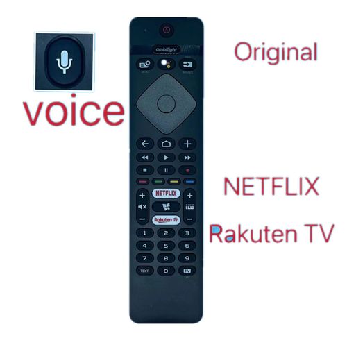Télécommande originale Pour Philips 55PUS6754 55PUS6704 50PUS6754 50PUS6704 43PUS6754 43PUS6704 70PUS6504 65PUS6504 LED TV