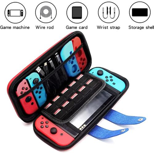 Coque Portable Compatible avec Nintendo Switch, Couverture Super