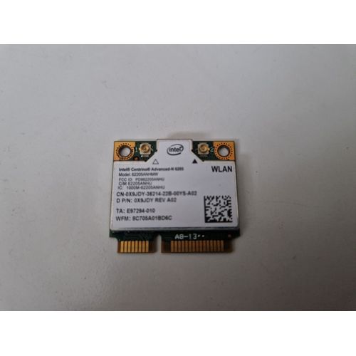 Carte wifi sans fil double bande Intel Centrino advanced N6205 62205ANHMW
