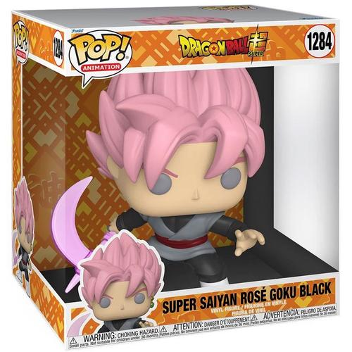 Figurine Funko Pop - Dragon Ball N°1284 - Super Saiyan Rosé Black Goku - 25 Cm (59521)