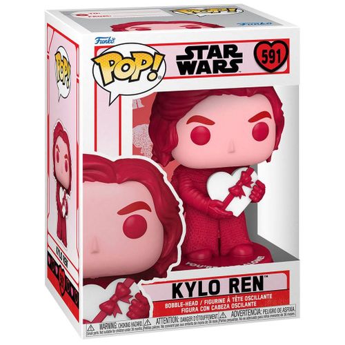 Star Wars Valentines - Figurine Pop! Kylo Ren 9 Cm