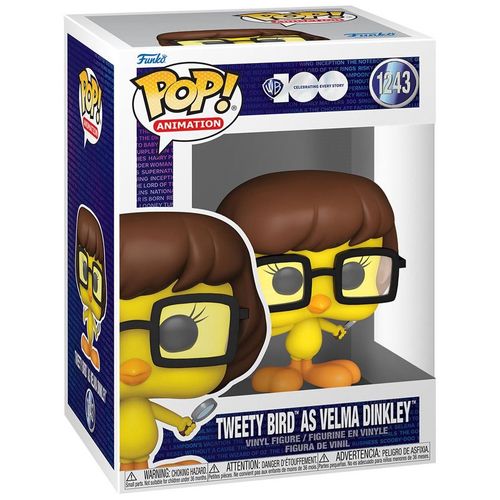 Hanna-Barbera - Figurine Pop! Tweety As Velma 9 Cm