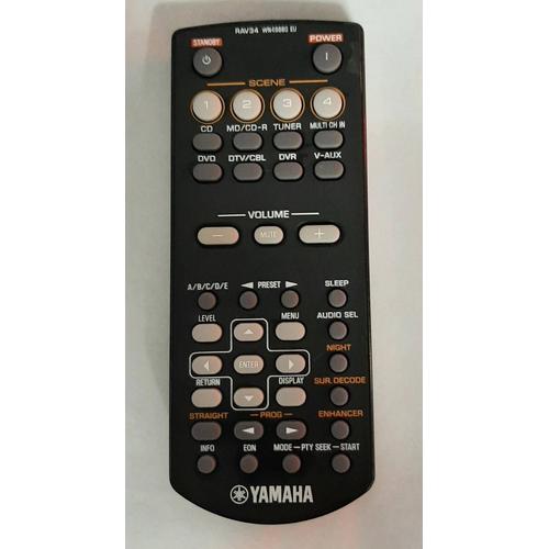 Télécommande Yamaha RAV 34 WN 46680 EU - sans cache piles