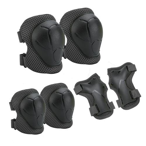 Kit De Protection Roller Enfant, Coudière Genouillère Protège Poignet Enfant (Genouillères + Coudières + Protège-Poignets) Support Pad Pour Bmx, Skateboard, Roller, Vélo, Patin À Glace