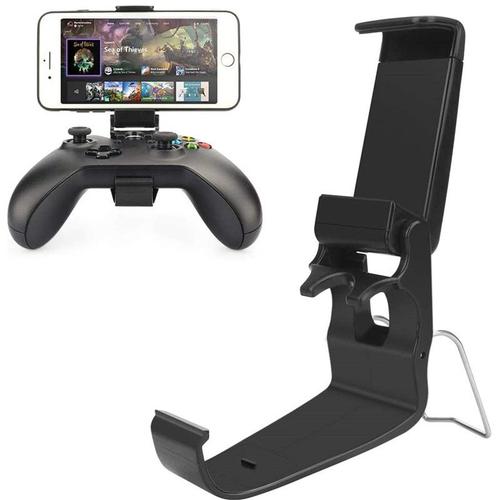 Xbox One Controller Holder, Xbox Phone Mount, Foldable Controller Mobile Phone Holder/Smartphone Cellphone Clamp/Clip For Xbox One/S/X/Steelseries Nimbus/Stratus Xl/Steam Controllers