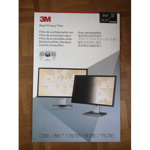 Filtre de confidentialité noir 3M pour 21.5