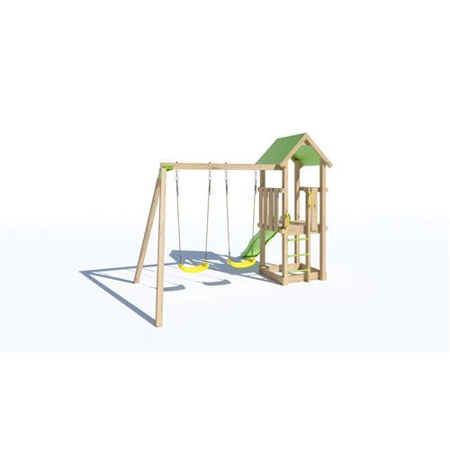 Trigano Aire De Jeux En Bois Easy Xplorer Easy Xplorer - J-23503p1 - Trigano Jardin