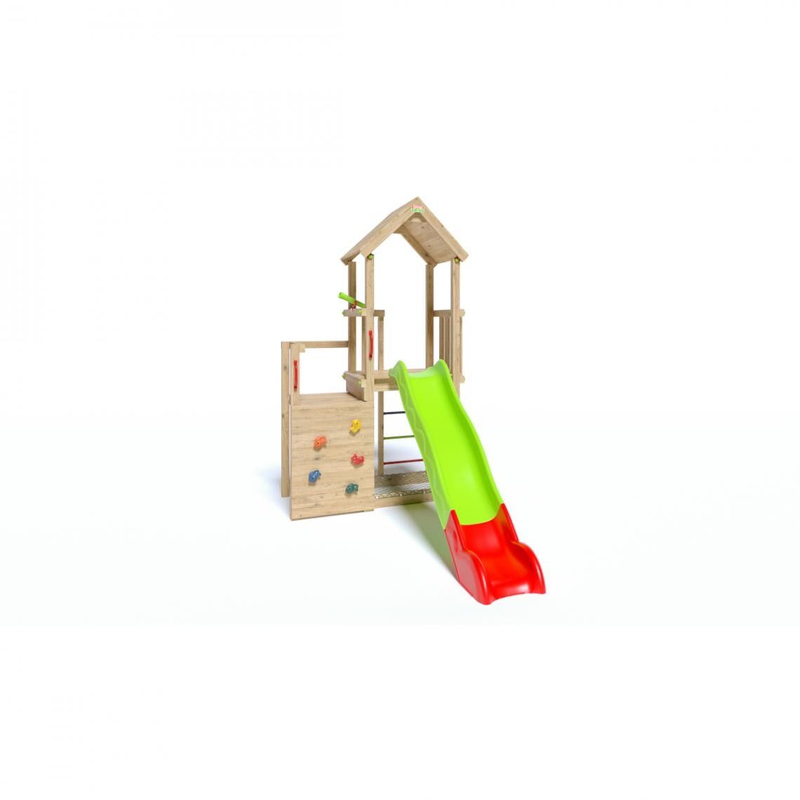 Trigano Aire De Jeux En Bois Double Plateformes Agile Xplorer - J-24611p1 - Trigano Jardin