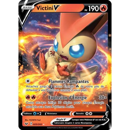 Pokémon - Victini V - 025/202 Set Épée Et Bouclier Fr