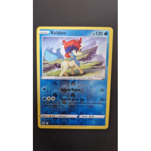 Keldeo 046/195 Reverse - Eb12 Tempête Argentée