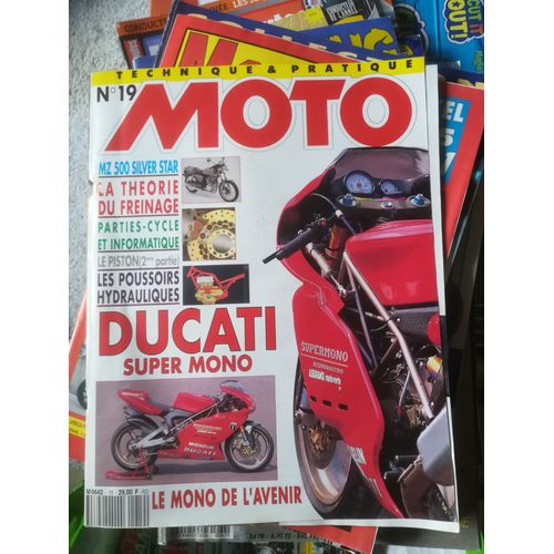 Technique Et Pratique Moto 19 Muz 500 Silverstar Classic,Ducati Supermono