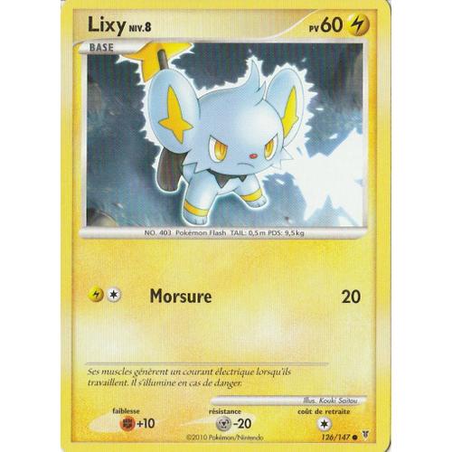 Carte Pokémon - Lixy - 126/147 - Vainqueurs Suprêmes