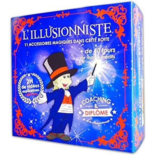 Magic Secret - Coffret Magie Enfant 5 Ans Et - L Illusionniste - Apprendre 45 Tours De Magie Professionnels - 88 Vidéos App Ios Android 11 Accessoires Coaching Par Un Magicien Pro