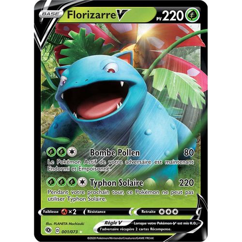 Pokémon - Florizarre V - 001/073 Set La Voie Du Maître Fr