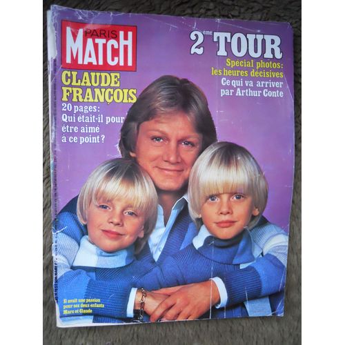 Paris Match N° 1504 Du 24 Mars 1978 Claude François
