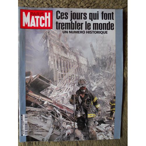 Paris Match N° 2731 Du 27 Septembre 2001