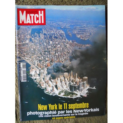 Paris Match N° 2781 Du 12 Septembre 2002 New York Le 11 Septembre