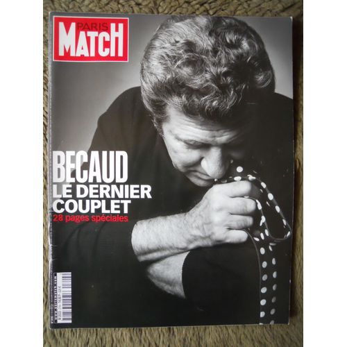 Paris Match N° 2744 Du 27 Décembre 2001 Gilbert Bécaud