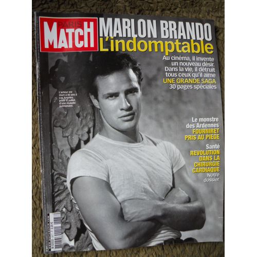 Paris Match N° 2877 Du 7 Juillet 2004 Marlon Brando