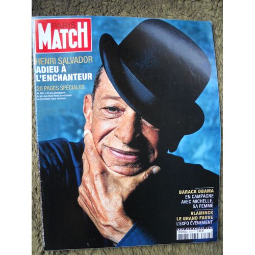 Paris Match N° 3066 Du 20 Février 2008 Henri Salvador