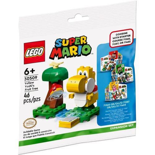 Lego Super Mario - Ensemble D'extension L'arbre Fruitier Du Yoshi Jaune (Polybag) - 30509