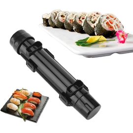 Machine A Sushi,Appareil À Sushi,Bazooka Sushi,Appareil À Sushis Et Makis À Piston,Outil De Cuisine Parfait Pour Sushis(Noir)