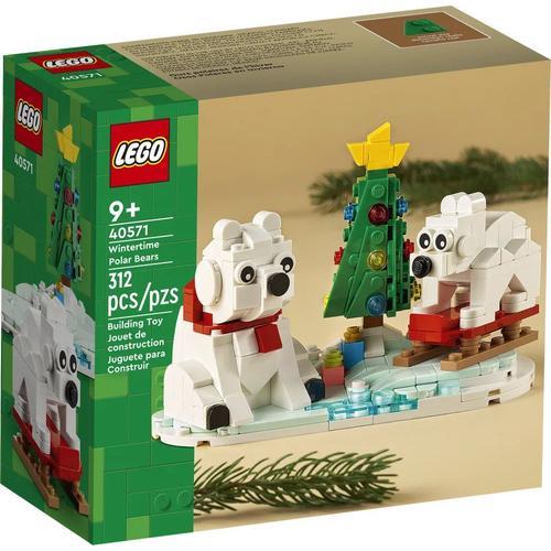 Lego Saisonnier - Les Ours Blancs En Hiver - 40571