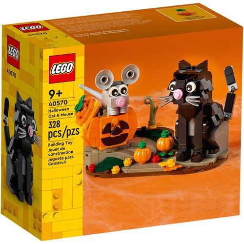 Lego Saisonnier - La Souris Et Le Chat D'halloween - 40570
