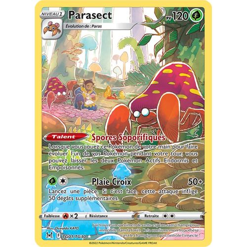 Pokémon - Parasect - Tg01/Tg30 Set Origine Perdue Fr