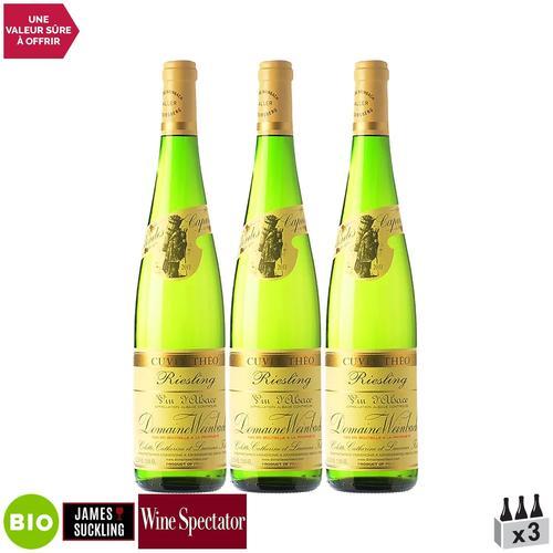 Domaine Weinbach Alsace Riesling Cuvée Théo Blanc 2020 X3