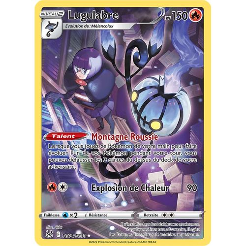 Pokémon - Lugulabre - Tg04/Tg30 Set Origine Perdue Fr