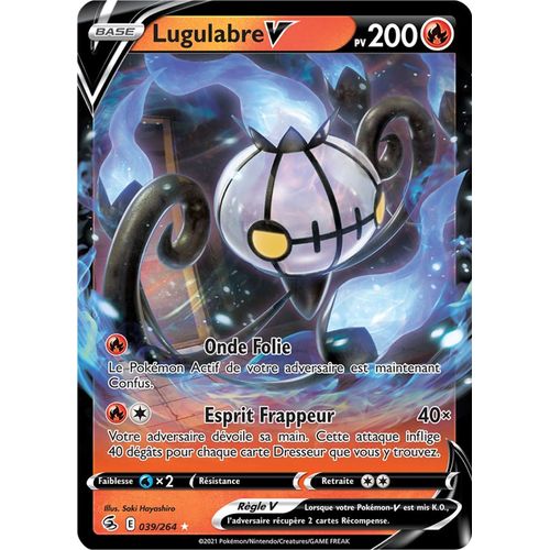 Pokémon - Lugulabre V - 039/264 Set Poing De Fusion Fr
