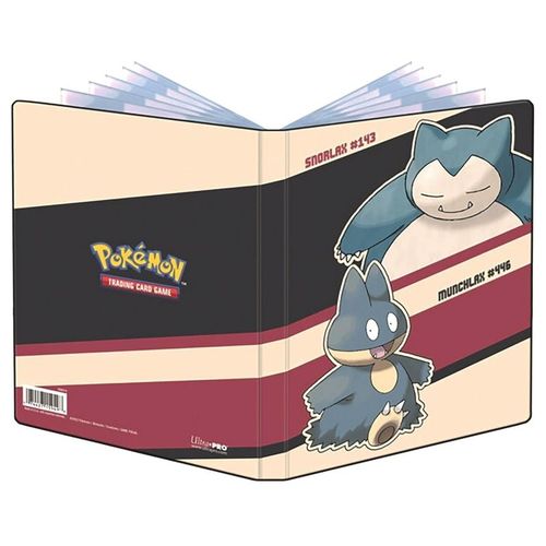 Portfolio Album Ronflex Et Goinfrex Pour 180 Cartes Pokemon