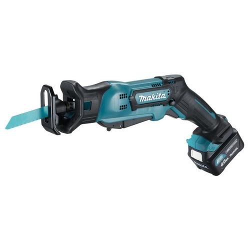 Makita JR103DSMJ Scie sabre à batteries 10.8V Li-Ion set (2x batterie 4,0Ah) dams MAKPAC - changement rapide