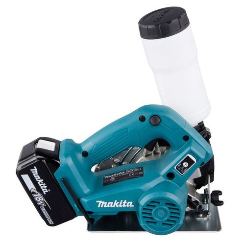 Scie diamant 18V pour utilisation sèche/humide + 2x BL1850B + DC18RC + Makpac - DCC501RTJ